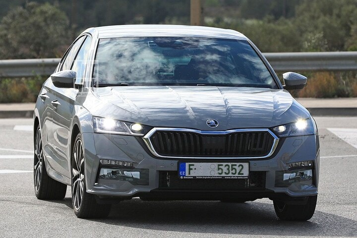 Spyshots Skoda Octavia RS