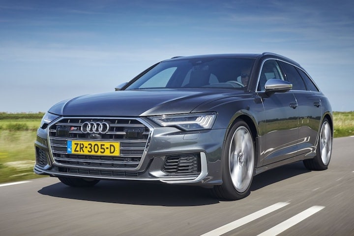 Audi S6 TDI Avant rijdend
