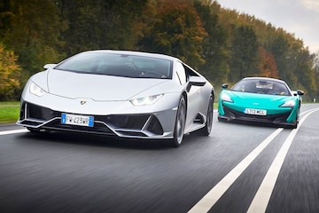 Lamborghini Huracán Evo vs. McLaren 600LT
