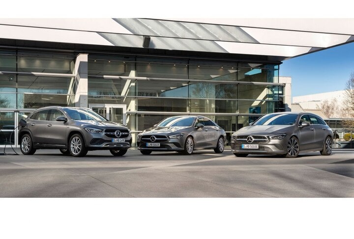 Mercedes-Benz CLA en GLA 250e plug-in hybride
