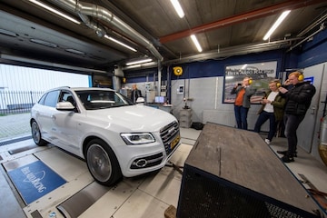 Audi SQ5 Op de Rollenbank