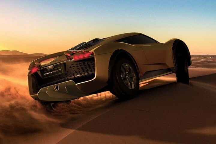 GFG Style 2030 Concept en 2030 Desert Raid en Band