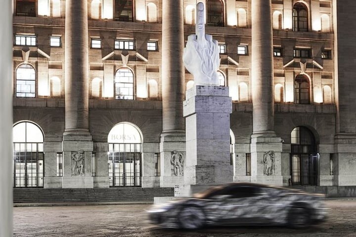 Maserati MC20 teaser