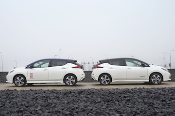Nissan Leaf + elektrische auto EV duurtest AutoWee
