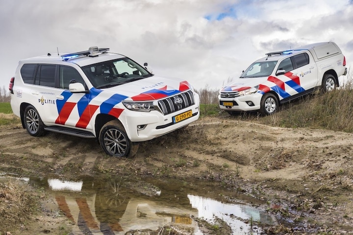 Toyota Hilux Toyota Land Cruiser Politie