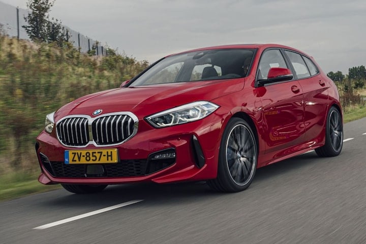 BMW 1-serie 118i rood