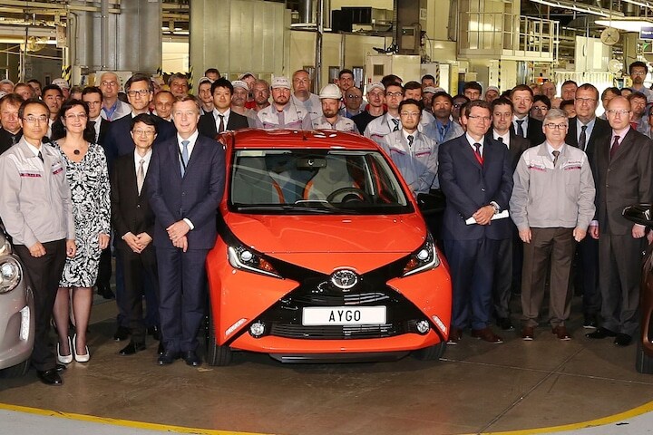 Toyota productie Aygo