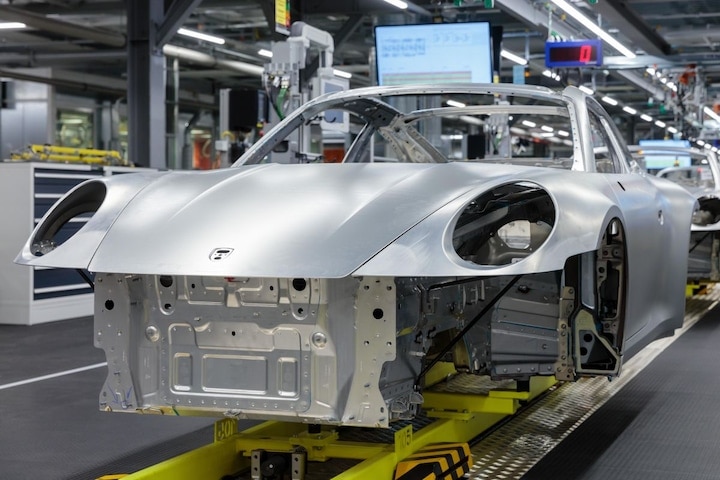 Porsche productie