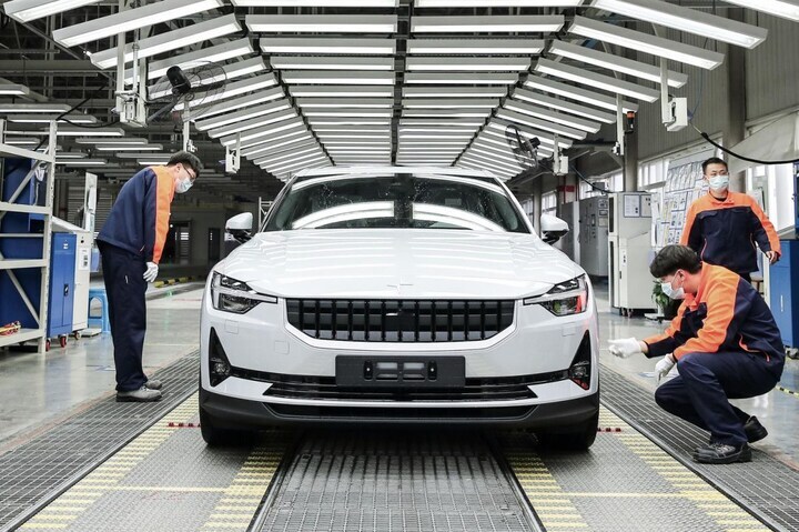 Polestar 2 productie Luqiao China