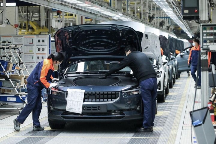 Polestar 2 productie Luqiao China