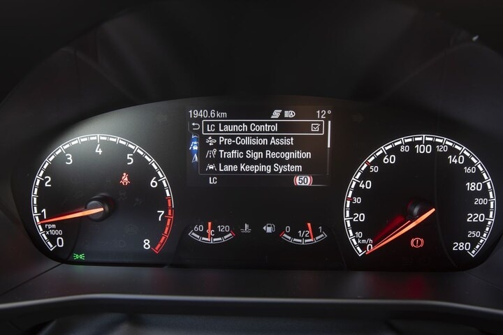 Ford Focus ST 2020 launch control
