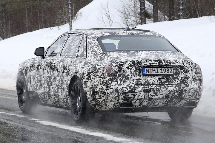 Spyshots Rolls-Royce Ghost én Ghost EWB