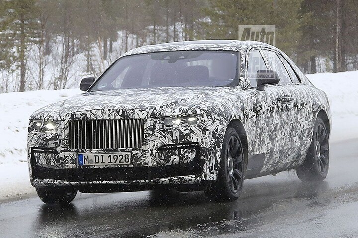 Spyshots Rolls-Royce Ghost én Ghost EWB