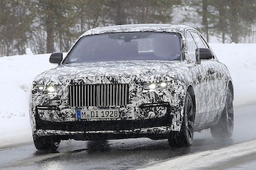 Spyshots Rolls-Royce Ghost én Ghost EWB