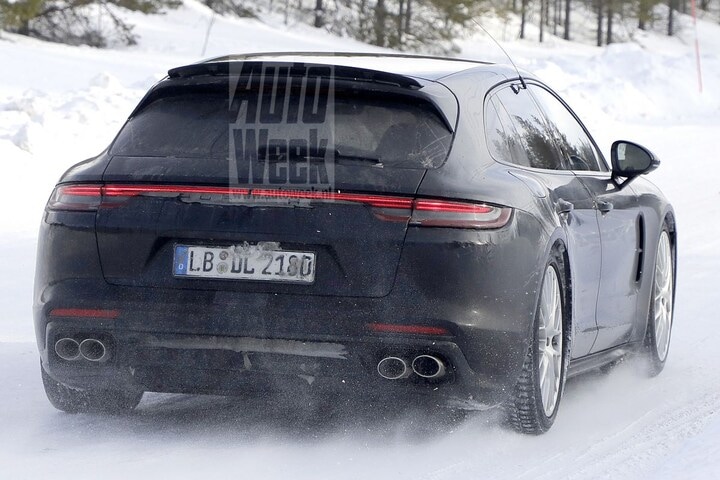 Porsche Panamera Sport Turismo Spionage