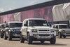 Rode Kruis Land Rover Defender