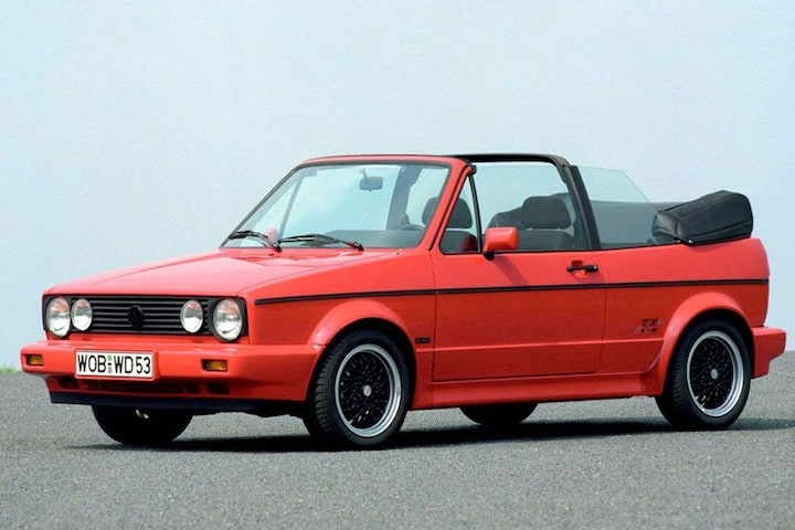 Facelift Friday: Volkswagen Golf 1 Cabrio
