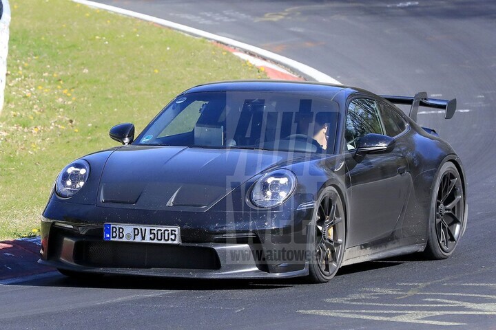 Porsche 911 GT3 spyshots