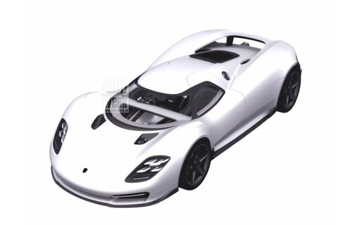 Mogelijk nieuwe hypercar van Porsche opgedoken