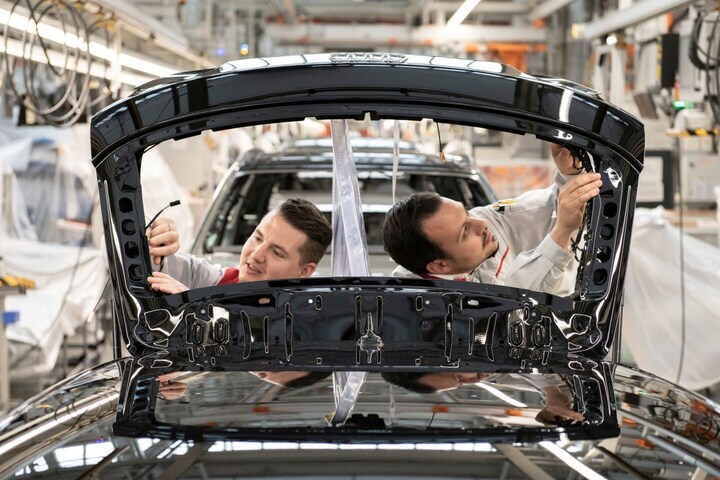 Productie fabriek Audi 