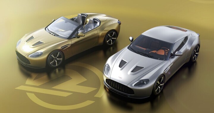 Aston Martin Vantage V12 Zagato Coupé en Speedster