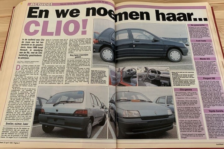 Renault Clio AutoWeek 1990