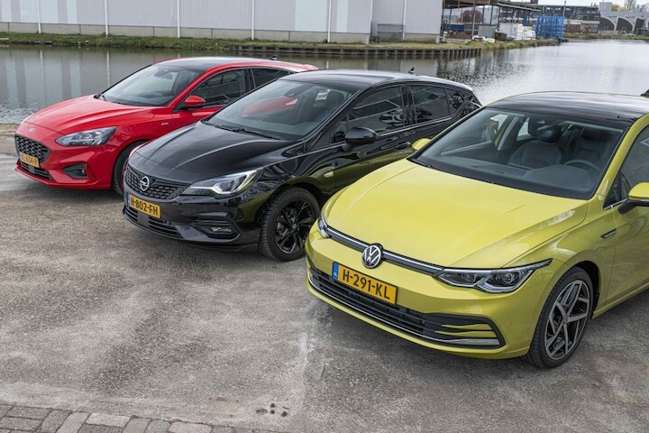 Golf Astra Focus lease zakelijk D-segment hatchbac