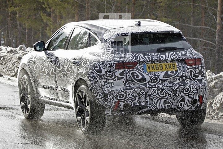Jaguar E-Pace spionage