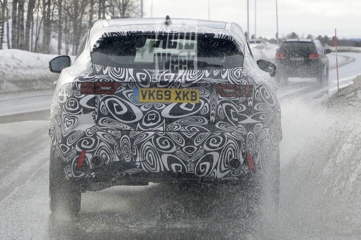 Jaguar E-Pace spionage
