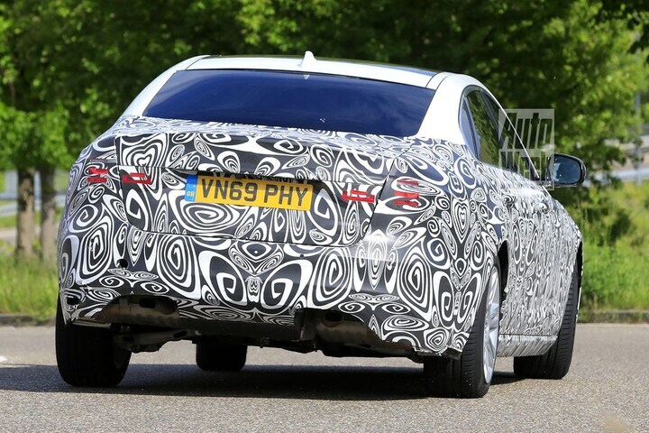 Jaguar XF L spyshots