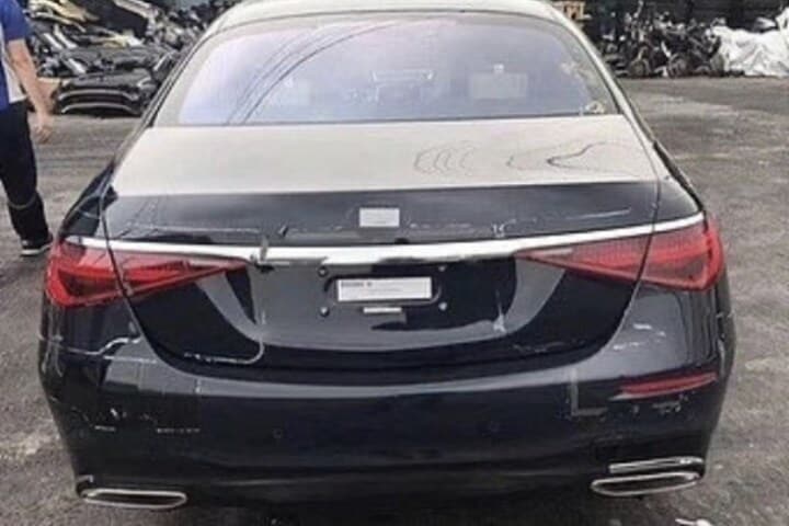 Mercedes-Benz S-klasse gelekt