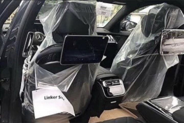 Mercedes-Benz S-klasse gelekt