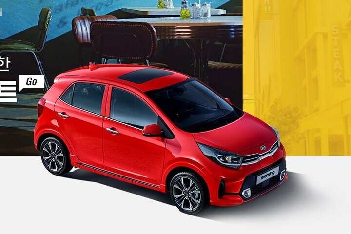 Vernieuwde Kia Picanto schittert online