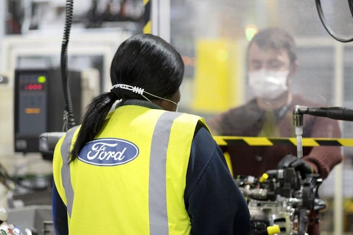 Ford productie UK Groot-Brittannië