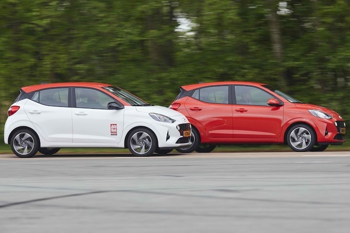 Hyundai i10 woonwijk stad A-segment