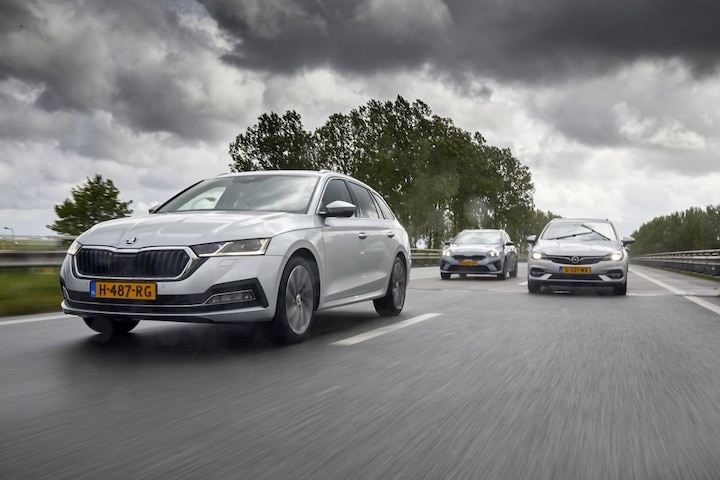 Stationwagen Skoda Octavia Opel Astra Kia Ceed