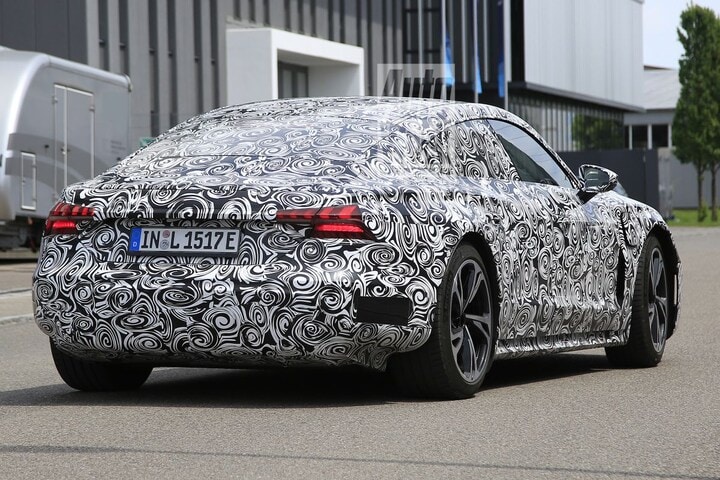 Audi E-tron GT spionage