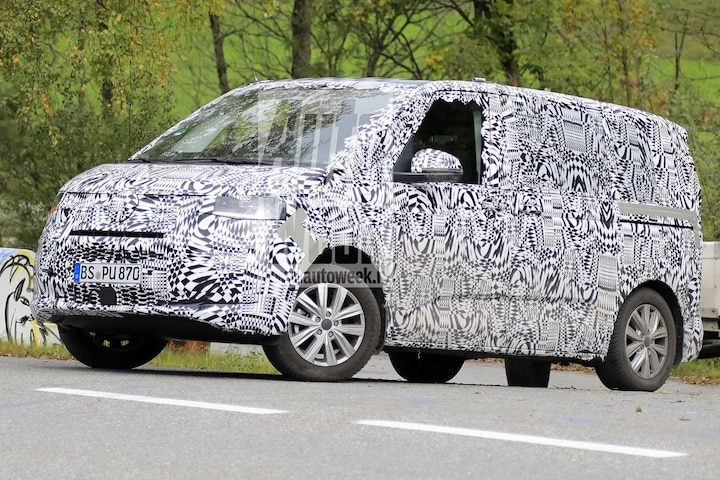 Spyshots Volkswagen Transporter T7
