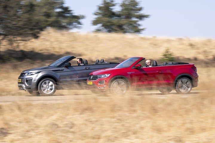 SUV cabrio T-Roc Evoque open dak cabriolet