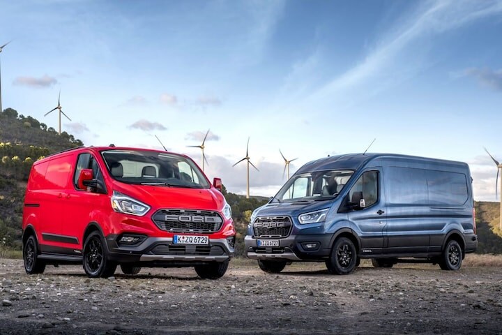 Ford Transit en Transit Custom Trail