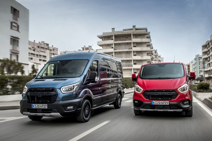 Ford Transit en Transit Custom Trail