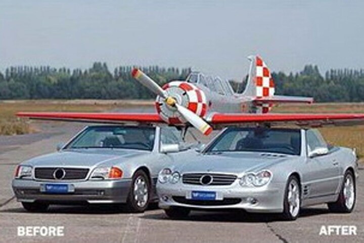 VH tuning Vluchtstrook Mercedes