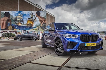 NDSM Grafitti BMW Audi RS Q8 X5 M Competition