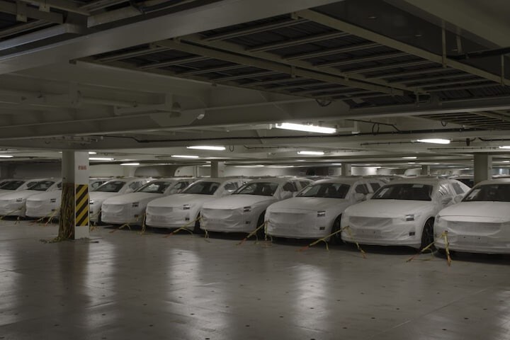 Polestar 2 boot aankomst Europa