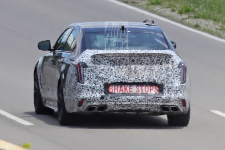 Cadillac CT4-V Blackwing spionage