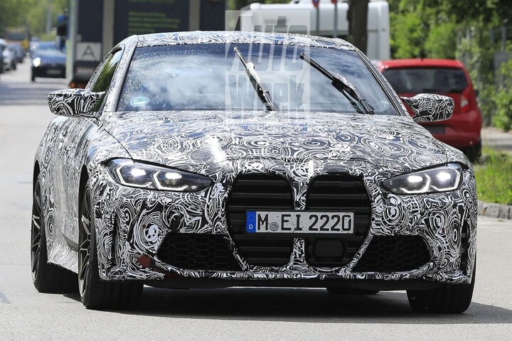 BMW M4 spionage