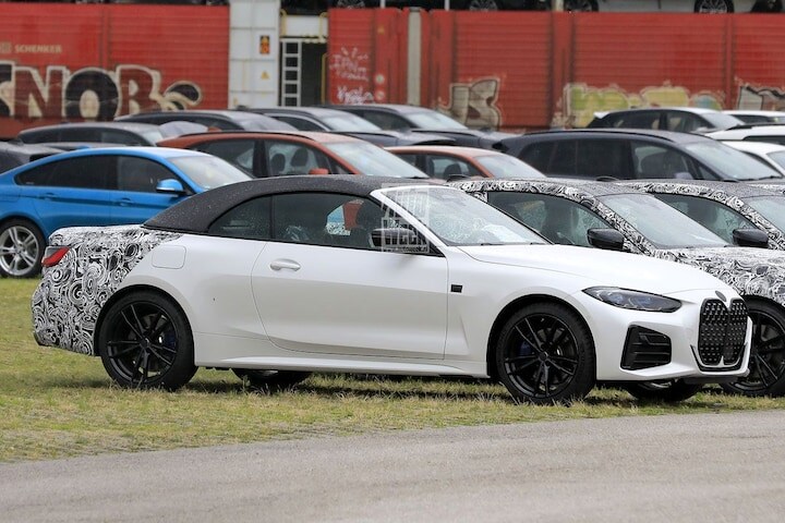 BMW 4-serie Cabrio spyshots