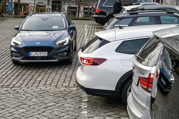 Parkeren gevaar hulpsysteem fileparkeren Duitsland