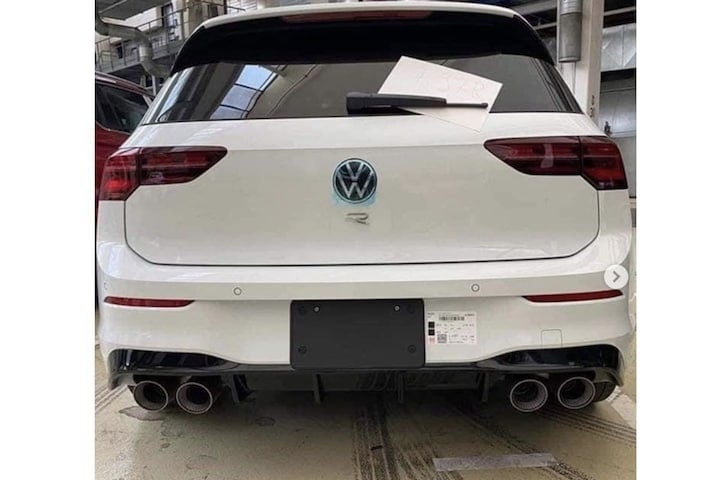 Volkswagen Golf R gelekt