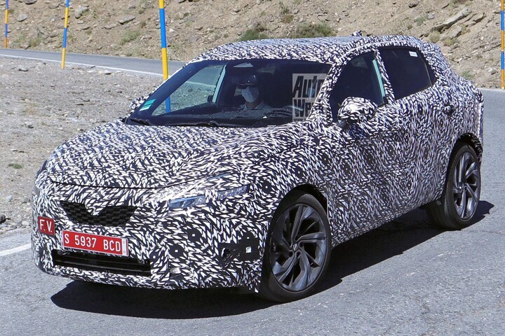 Nissan Qashqai Spyshots